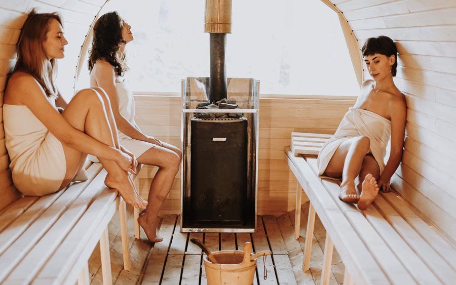 Naturalne SPA Dwor Kolesin sauna